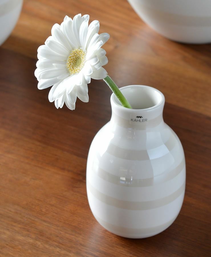 KAHLER オマジオ フラワーベース 花瓶 オマジオ ベース Sサイズ 全4色/ KAHLER OMAGGIO (正規代理店品