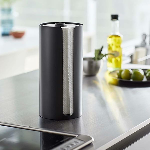 山崎実業（ヤマザキジツギョウ）隠せるキッチンペーパーホルダー tower（タワー）_詳細02