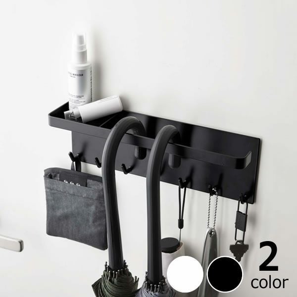 山崎実業（ヤマザキジツギョウ）トレー付き マグネットアンブレラホルダー tower（タワー）_詳細01