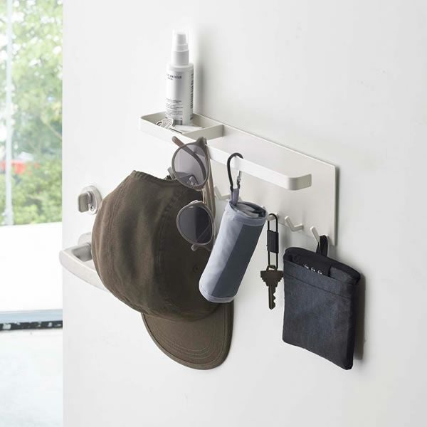 山崎実業（ヤマザキジツギョウ）トレー付き マグネットアンブレラホルダー tower（タワー）_詳細02