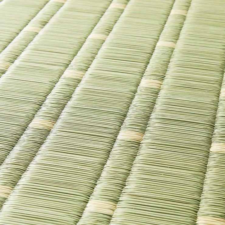 い草ラグ い草カーペット い草 ラグ マット日本の職人の技術が織りなす 国産い草花ござ江戸間6畳（261×352cm）_詳細02