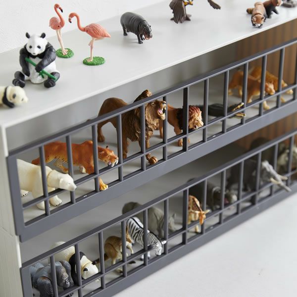 山崎実業（ヤマザキジツギョウ）恐竜＆アニマル収納 小物入れ・収納