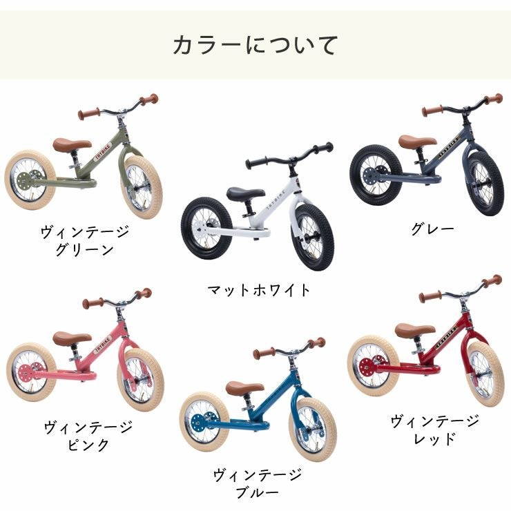 トライバイクのカラーについて
