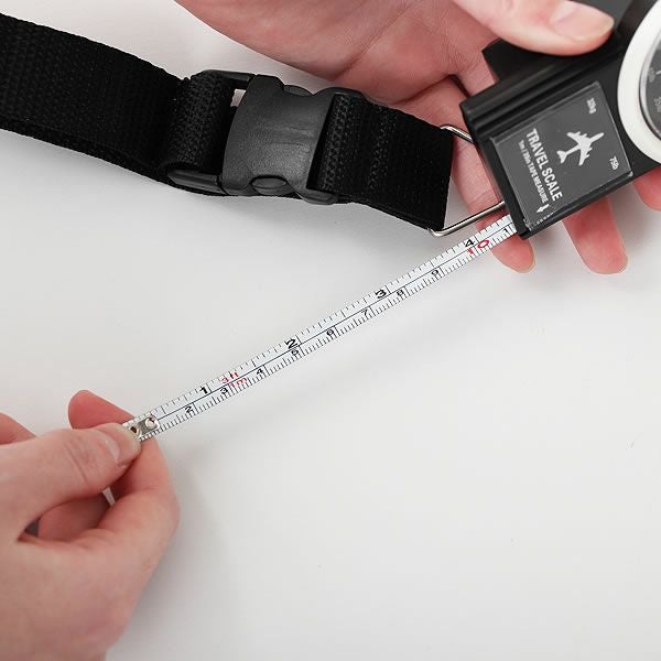 トラベルラゲッジスケールの巻き尺