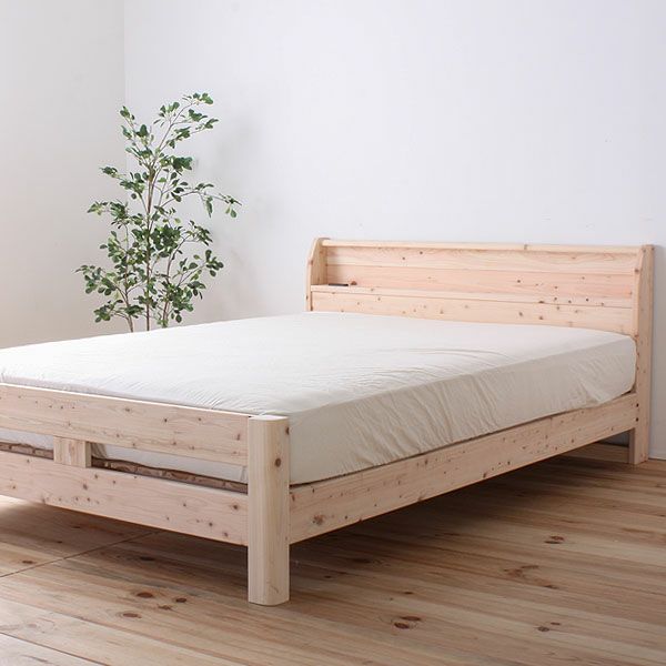 【送料込み】木製すのこベッド セピアナチュラル 120x200cm 日本製 ひのきベッド すのこベッド シングル 繊細スノコ 国産 木製