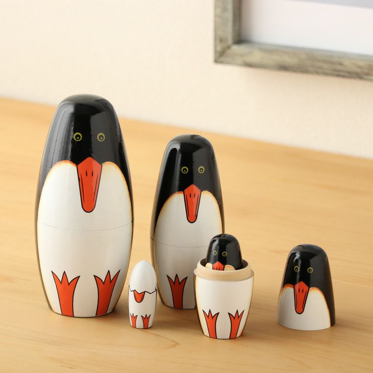 DETAIL（ディテール）ペンギンリョーシカ オーナメント・置物｜雑貨