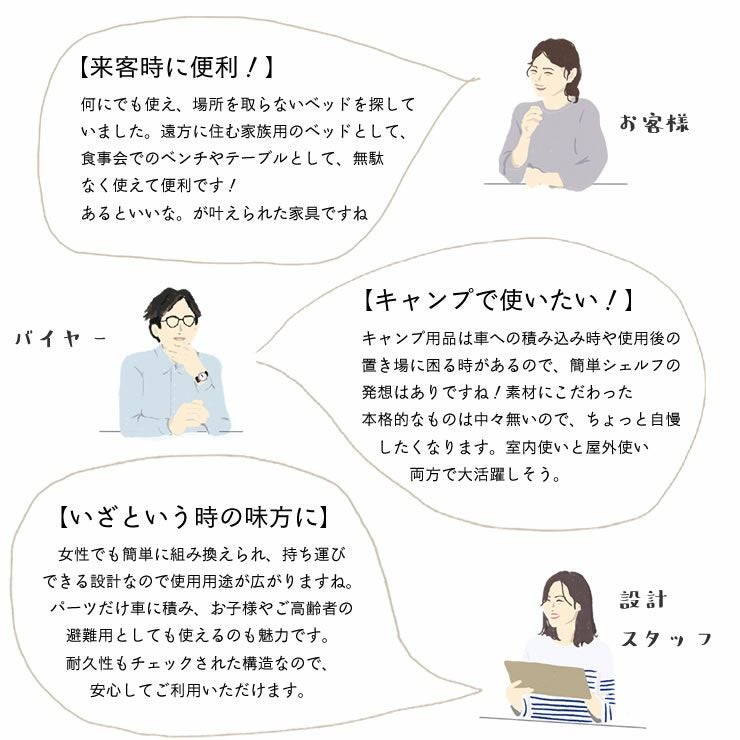 分割式シェルフのおすすめポイント