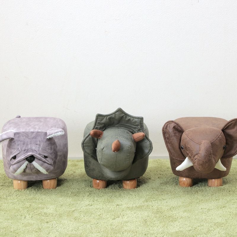 オブジェにもなる かわいいミニサイズの動物スツール スツール