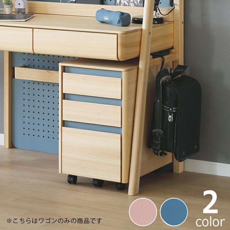 ヒノキ無垢材を使用した木製ワゴン ワゴン・上棚｜ワゴン・上棚通販