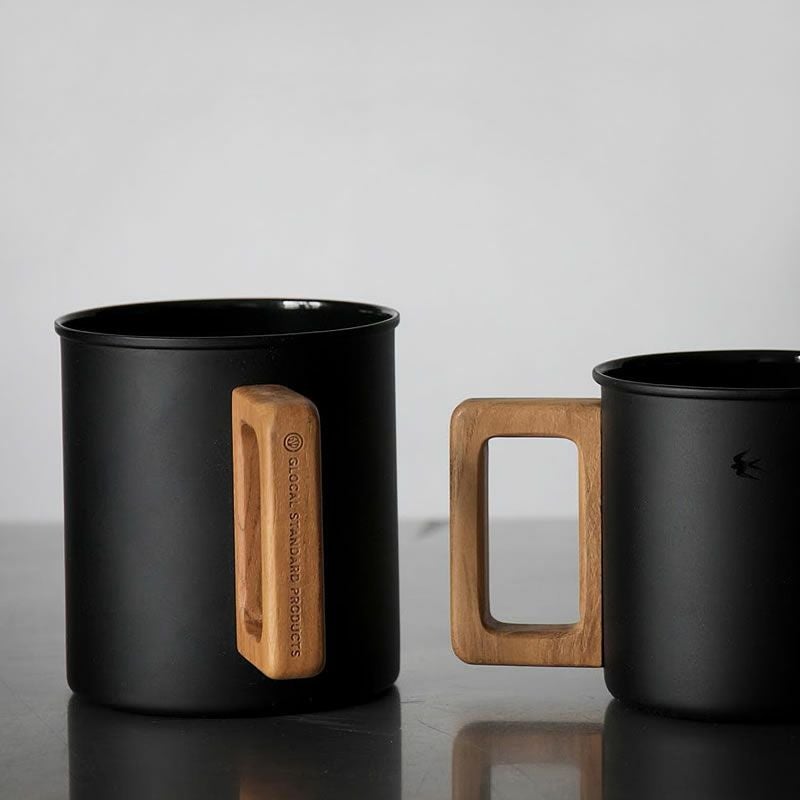 ツバメM＆Wマグカップのハンドルアップ