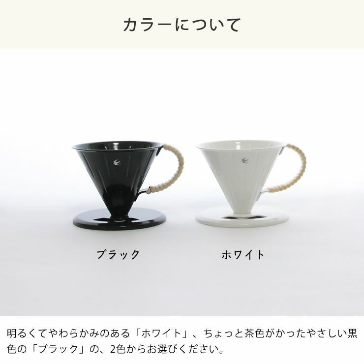 コーヒードリッパーのカラー