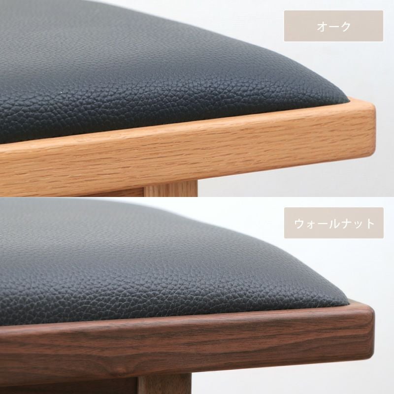 木の温もりを感じるシンプルなダイニング ダイニングベンチ