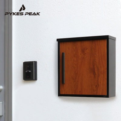 壁掛け郵便ポスト（オーク）