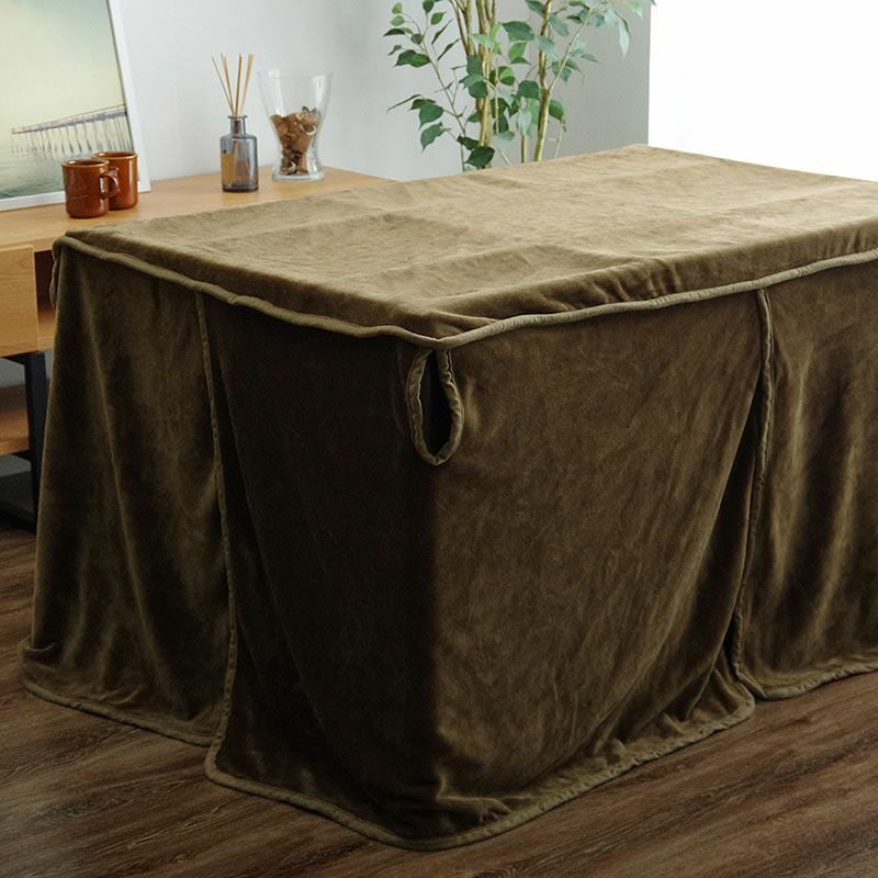 こたつ布団 中掛け毛布 ハイタ こたつ掛け布団（ハイタイプ用