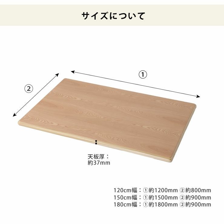 取り換え用こたつ天板のサイズについて