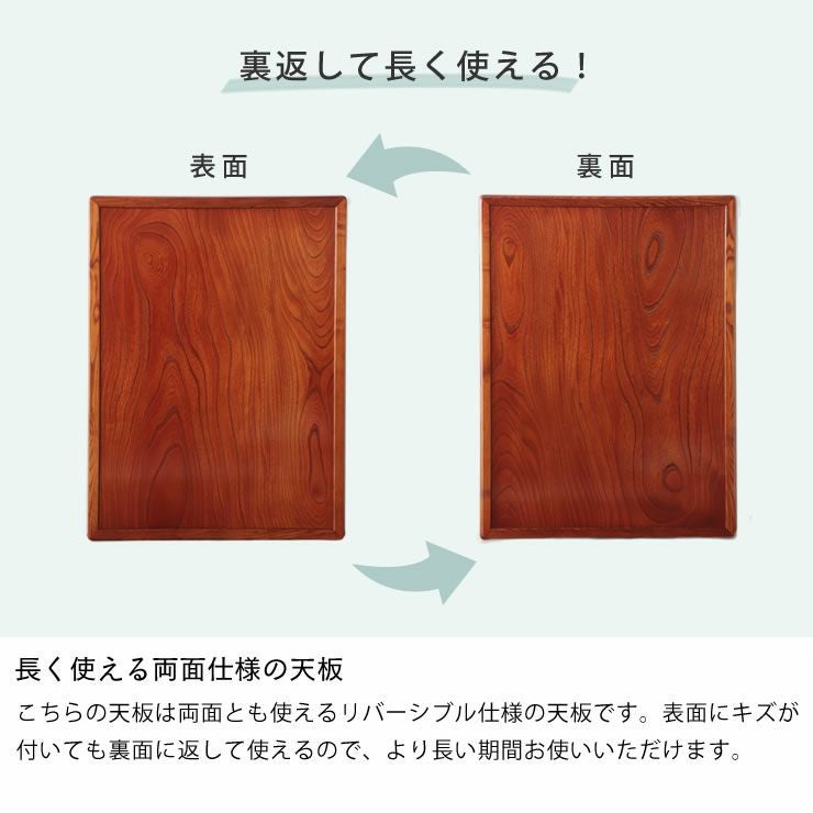 コタツ天板・こたつ天板単品長方形 120cm幅木製（ こたつ天板のみ
