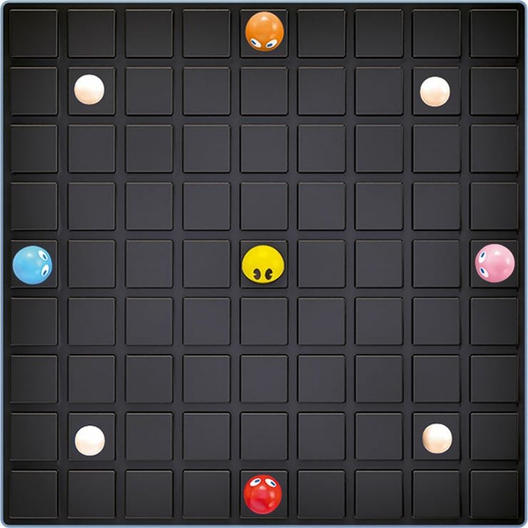 コリドール・パックマン真上から見た図