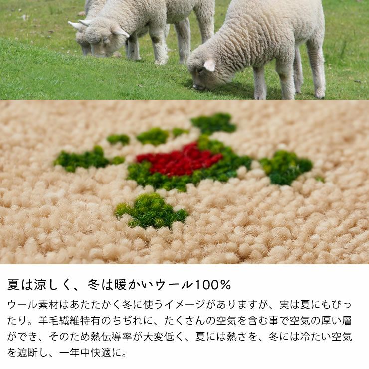 願いが込められた紋様と数字のギャッベチェアパッド 40×4 座椅子｜座椅