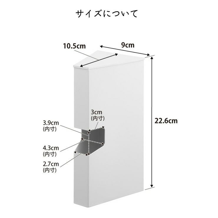 マグネットプラスチックバックケースtowerのサイズについて