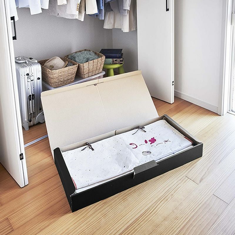 山崎実業の着物収納ボックスtowerはコンパクトでおしゃれ