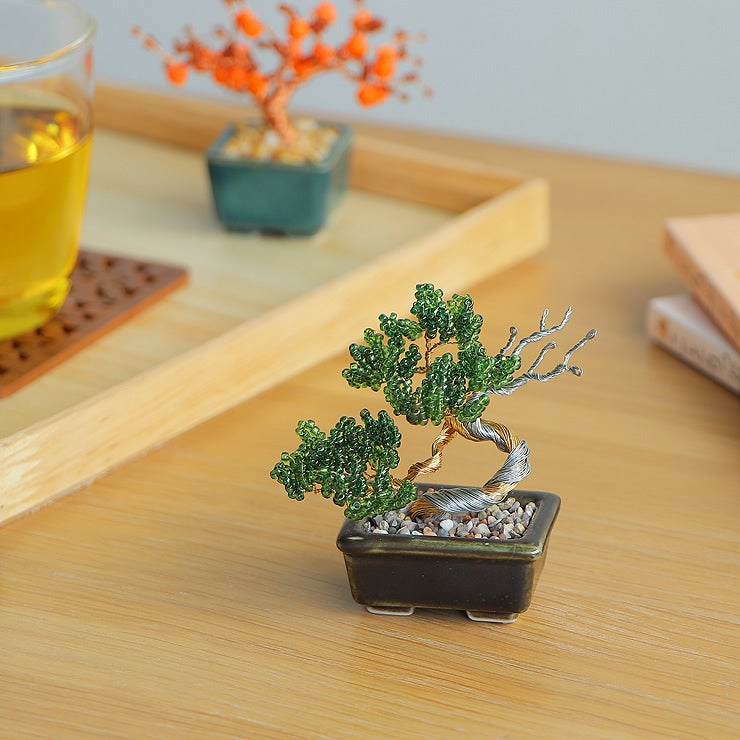 インテリアとして飾れるMIYUKI（ミユキ）ネジッテBONSAIキット