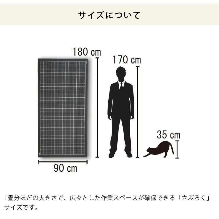 お客様 K 様向けの M サイズです。 MIWAX ザ・サブロ デスクマット・カーペット｜デスクマット