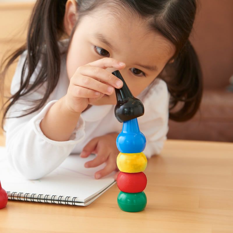 ベビーコロールは積み木としても遊べます