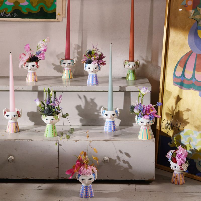 ビヨン・ヴィンブラッド　エヴァ キャンドルホルダーを飾った雰囲気