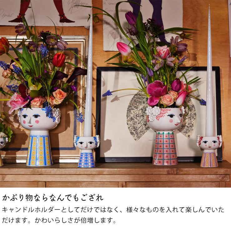 かぶり物ならなんでもござれなキャンドルホルダー
