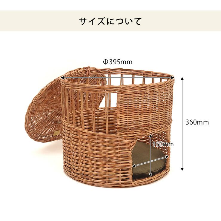 キャットハウスのサイズについて