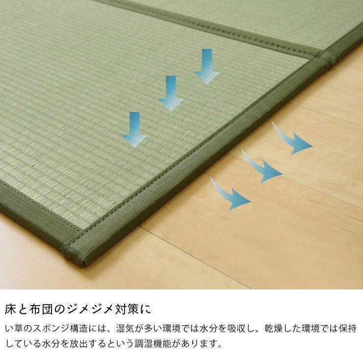 日本の暮らしに寄り添った素材い草の畳マット