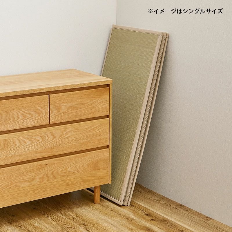折りたたみ時の畳マットレス