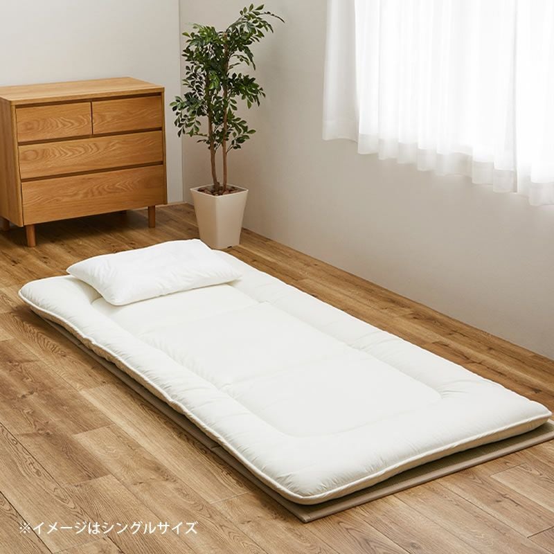 い草100%使用折りたためる畳マットレスの敷き布団イメージ