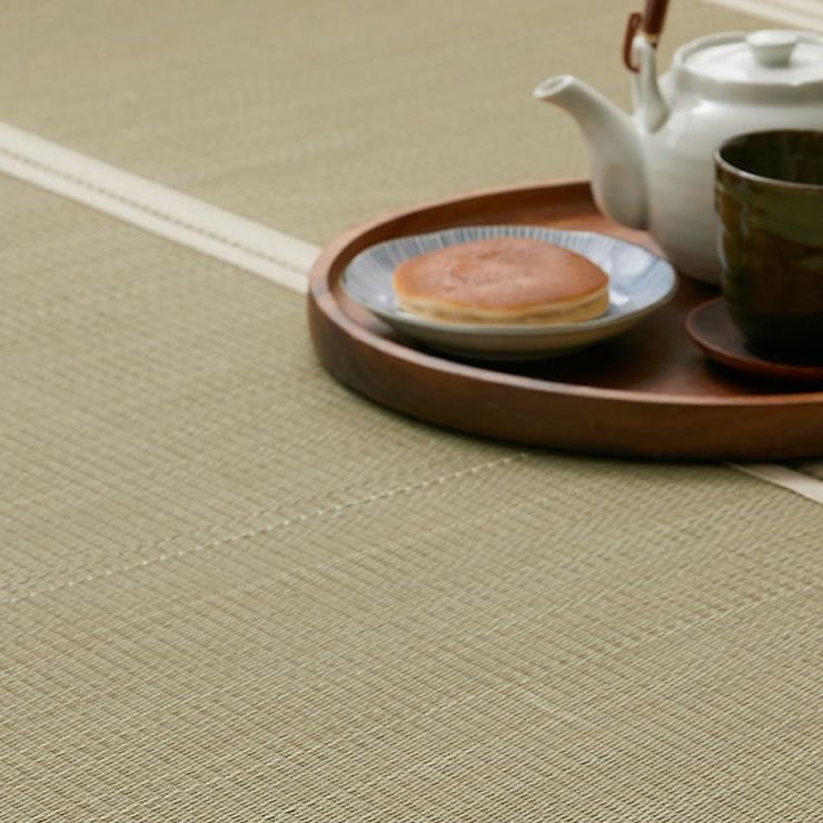 い草マットレスの表面アップ