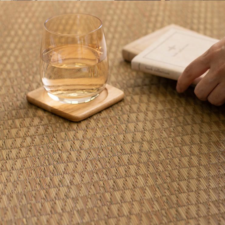 シンプルで合わせやすい国産い草ラグ（80×160cm）のイメージ