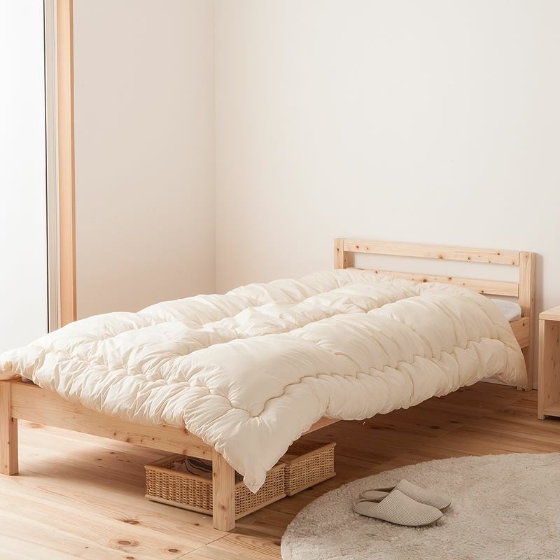 スノコベッドの布団使用イメージ