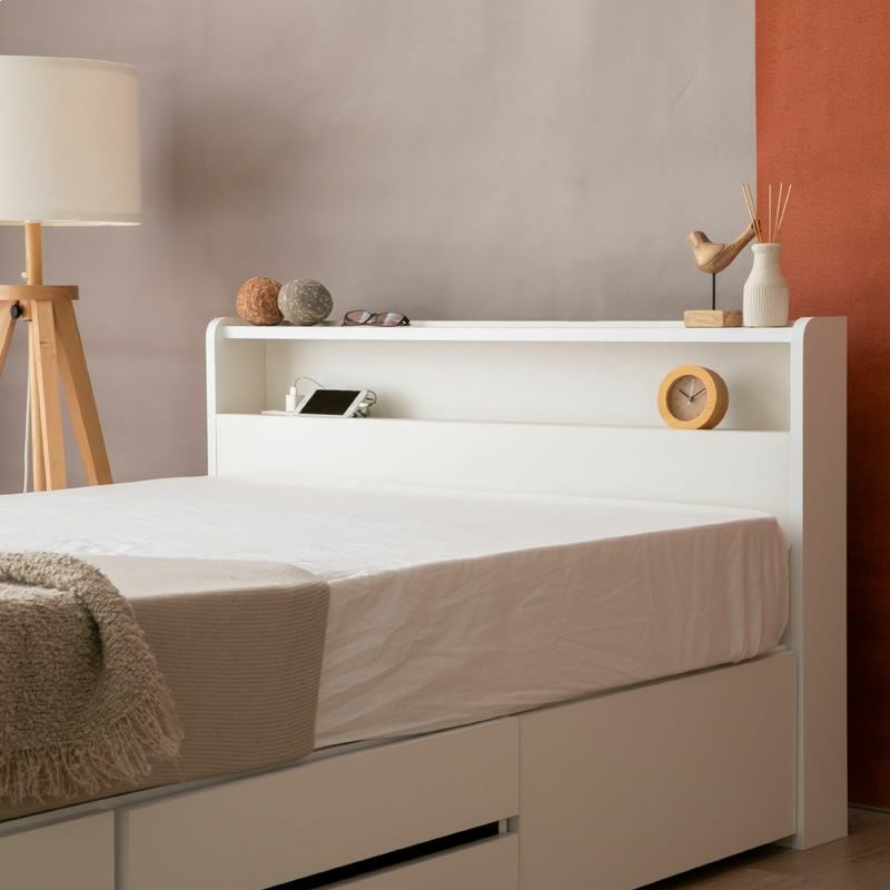 便利な宮付き収納ベッド