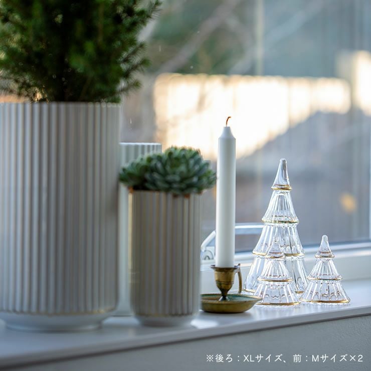 窓辺や棚に手軽に飾れるホルムガードガラスのオブジェ