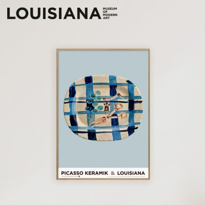 インテリアに馴染むルイジアナポスター