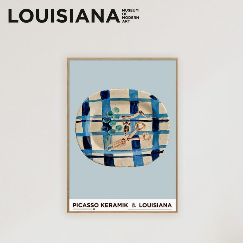 インテリアに馴染むルイジアナポスター