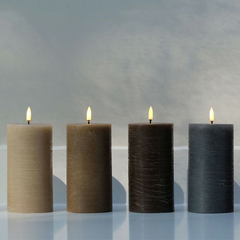 ピラーキャンドル ラスティック 高さ15cmのイメージ