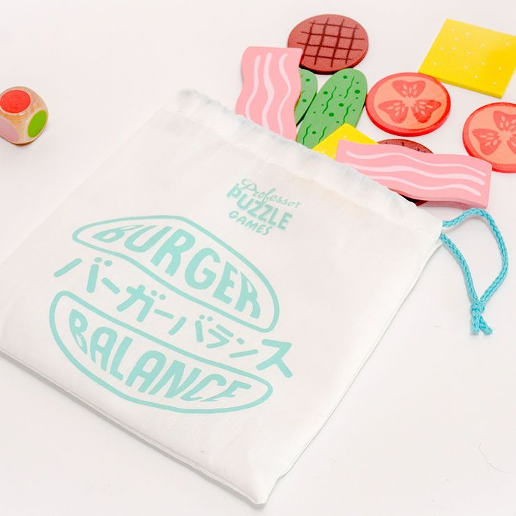 収納袋付きのJELLY JELLY GAMES（ジェリージェリーゲームズ）バーガーバランス