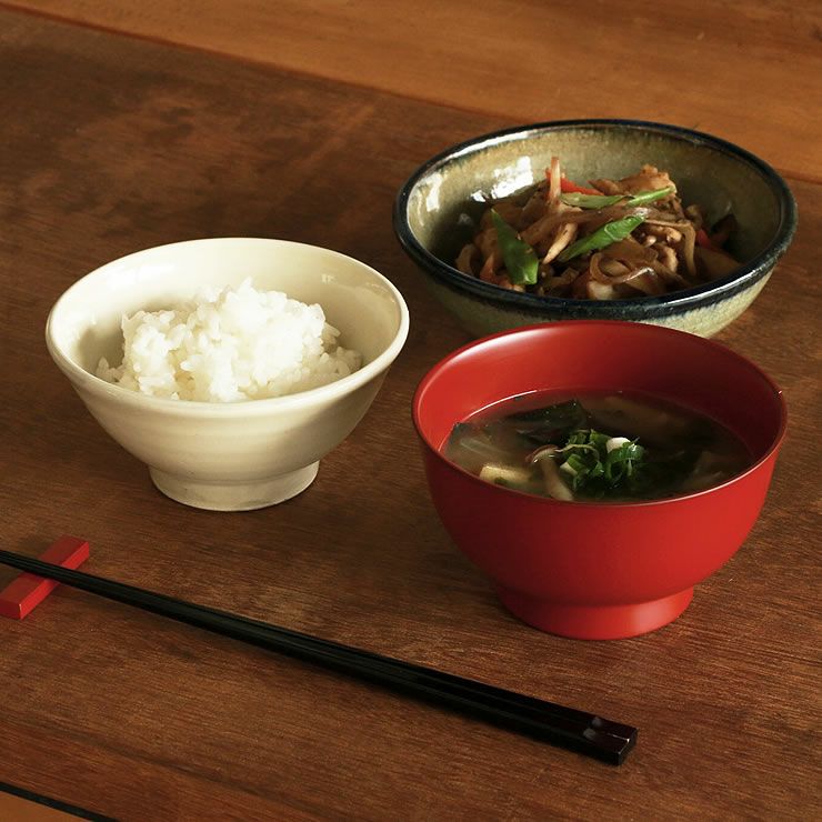 漆琳堂（シツリンドウ）越前硬漆 朝倉椀 4寸汁椀 （容量： 和洋食器
