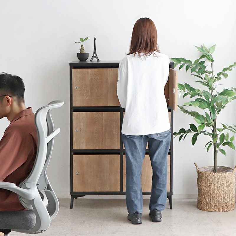 更衣室やバックヤードでの私物管理もできる収納家具