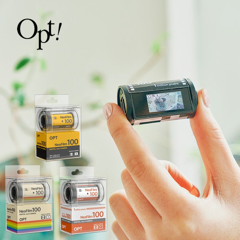 Opt!（オプト）フィルム型デジタルカメラNeoFil 家電｜デザイン家電