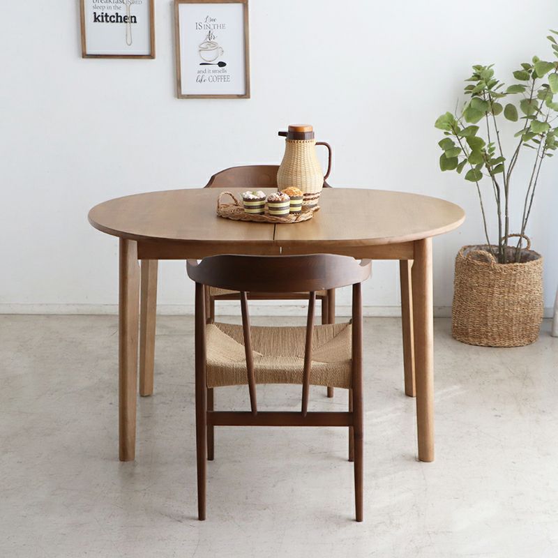 家族での普段使いにちょうどいい伸長式食卓