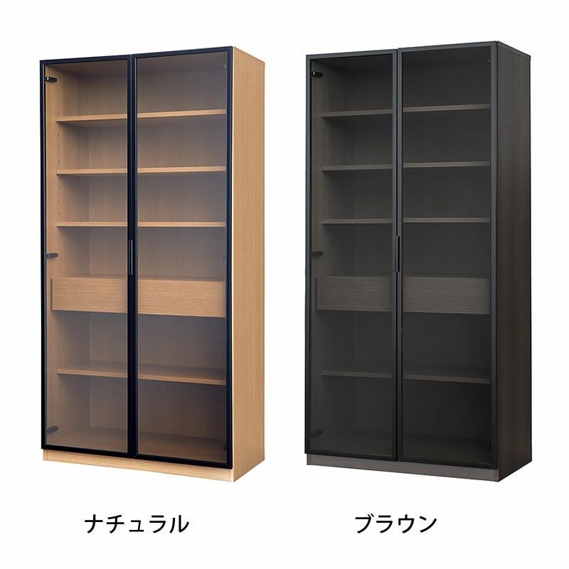 シャープでフラットなデザインが魅力的なストレージ（ナチュラル・ブラウン）