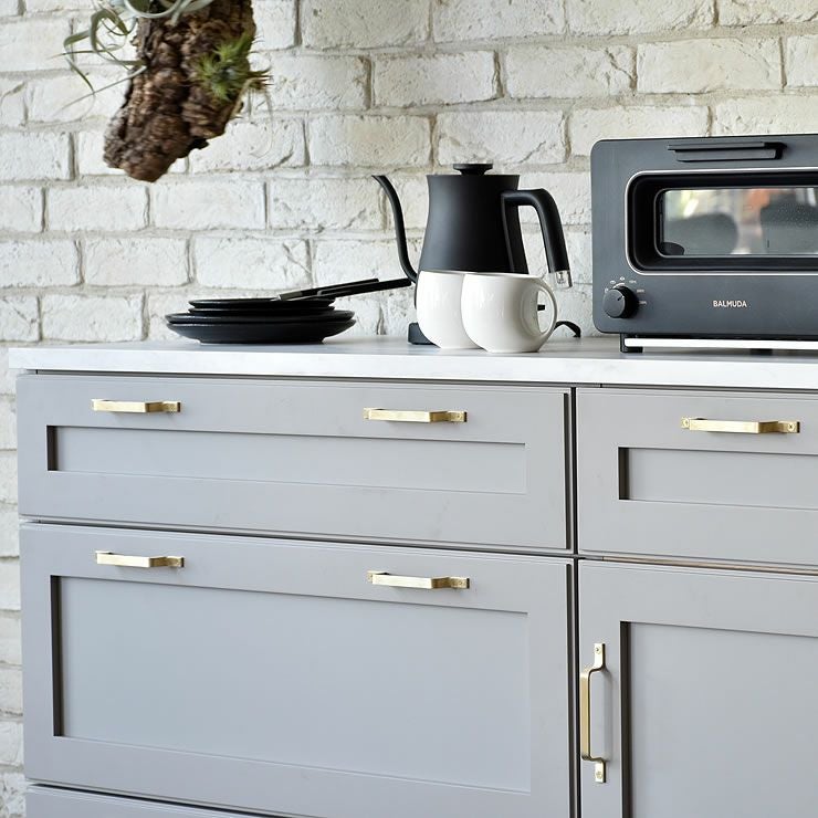 キャビネットカウンターの引き出し