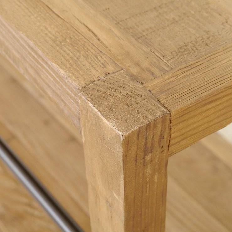 オープンタイプシェルフの角アップ