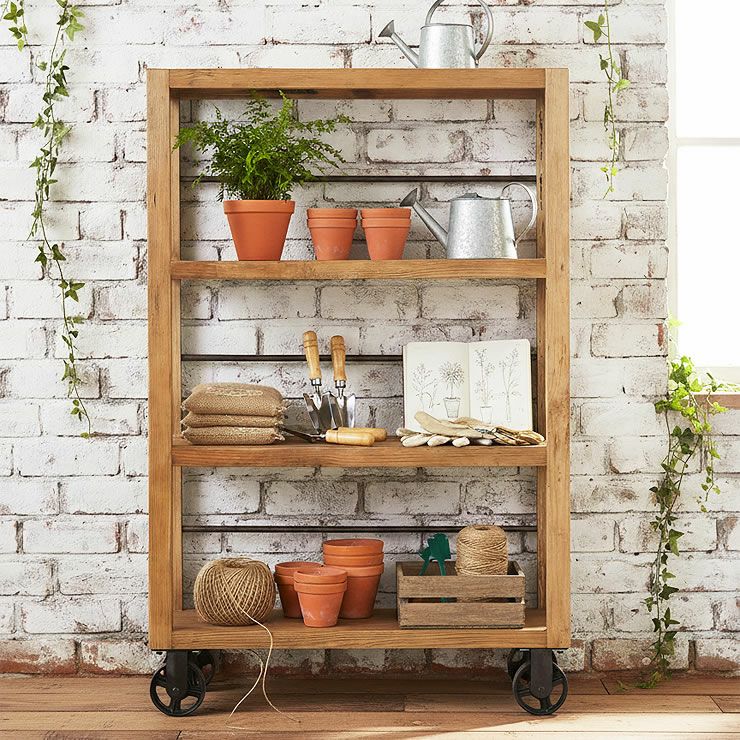 植物にも使いやすい飾り棚